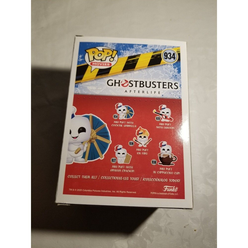 Movies Ghostbusters Afterlife Mini Puft Umbrella #934 - Picture 3 of 6